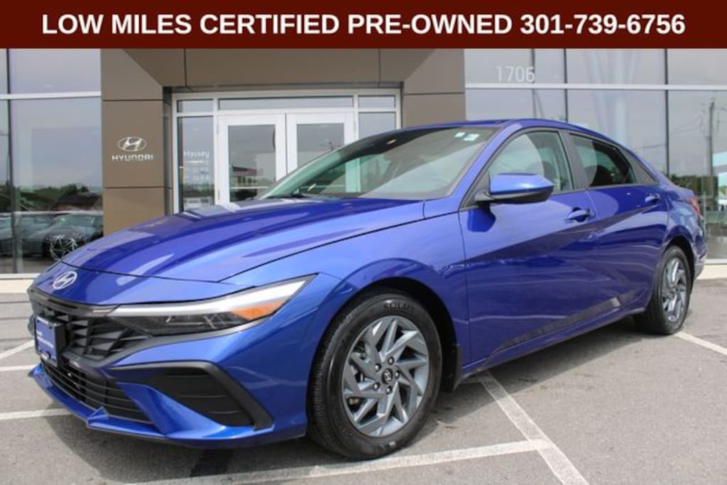 Certified 2024 Hyundai Elantra SEL Sedan
