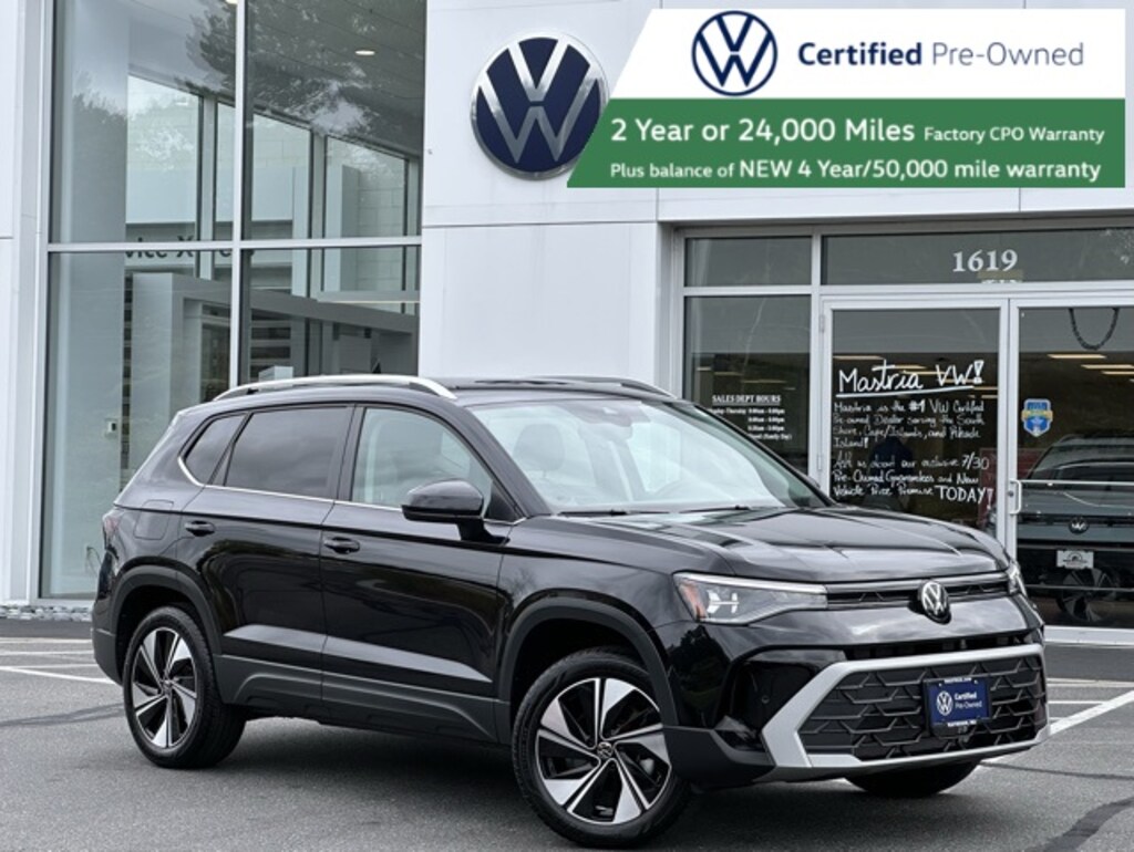 Certified 2025 Volkswagen Taos 1.5T SE SUV