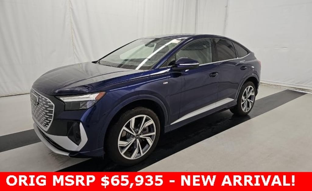 Used 2023 Audi Q4 e-tron Sportback Premium Plus Quattro SUV