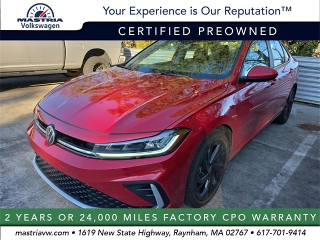 Certified 2025 Volkswagen Jetta 1.5T SE Sedan