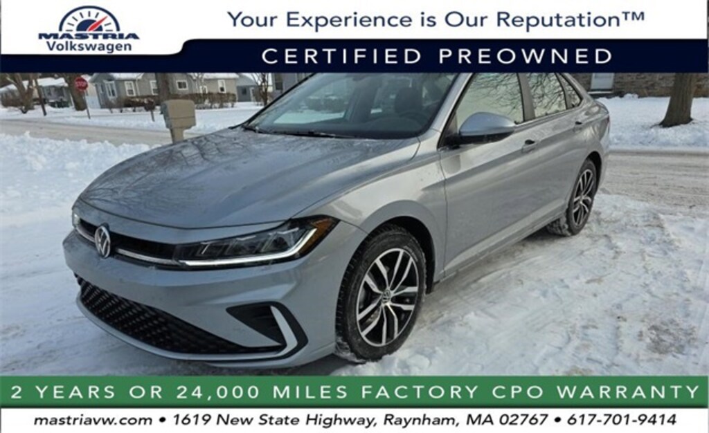 Certified 2025 Volkswagen Jetta 1.5T SE Sedan