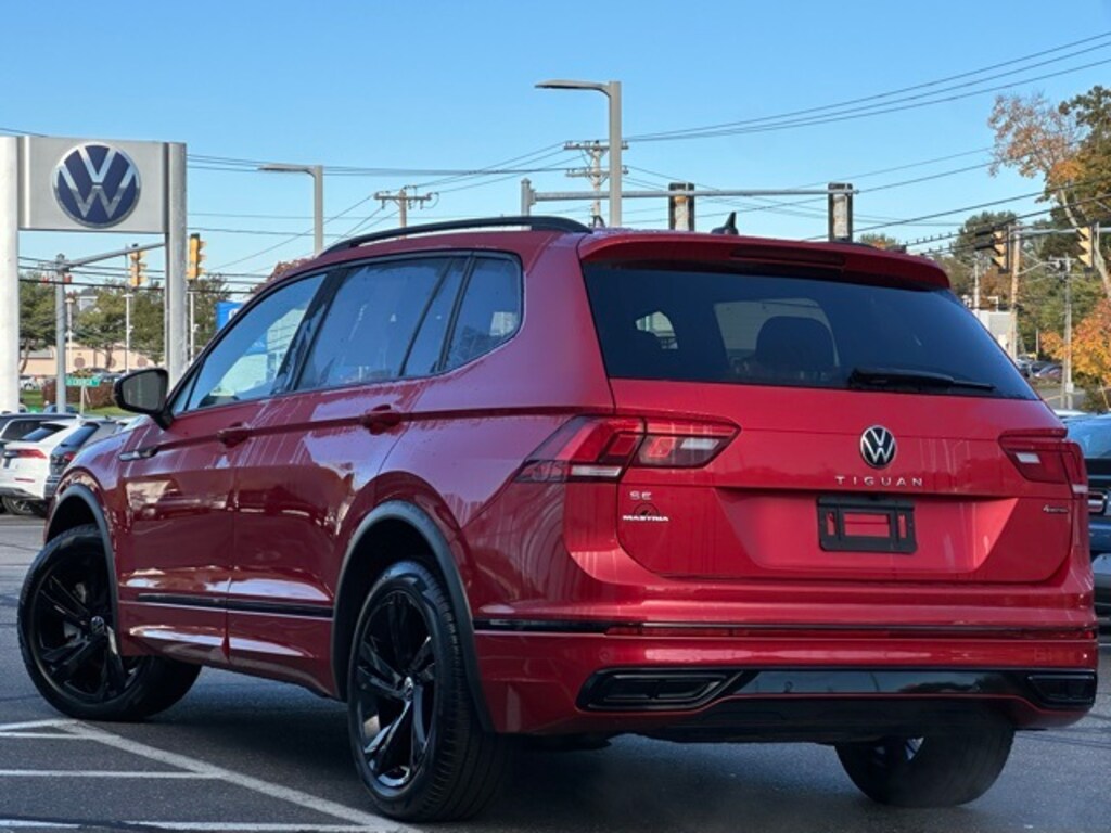 Certified 2024 Volkswagen Tiguan 2.0T SE R-Line Black SUV