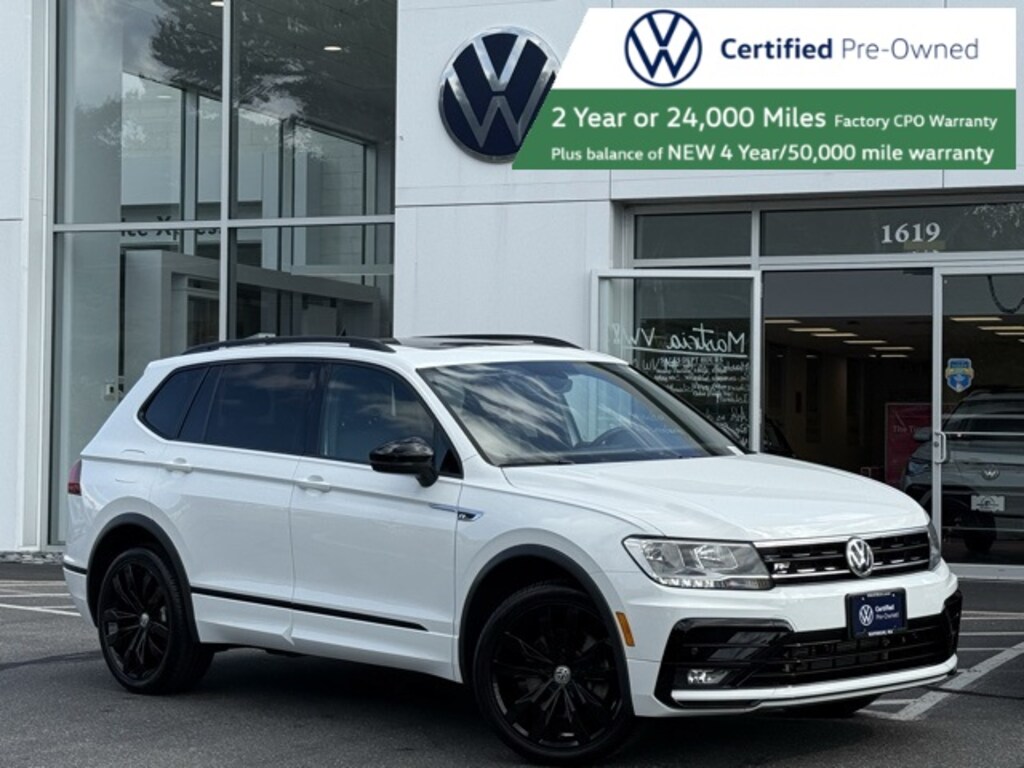 Certified 2020 Volkswagen Tiguan 2.0T SE R-Line Black 4motion SUV