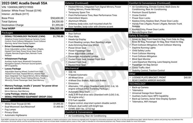 2023 GMC Acadia Denali AWD's photo