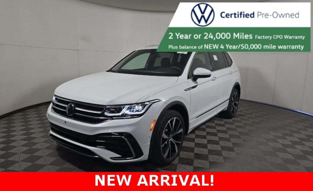 Certified 2024 Volkswagen Tiguan 2.0T SEL R-Line SUV