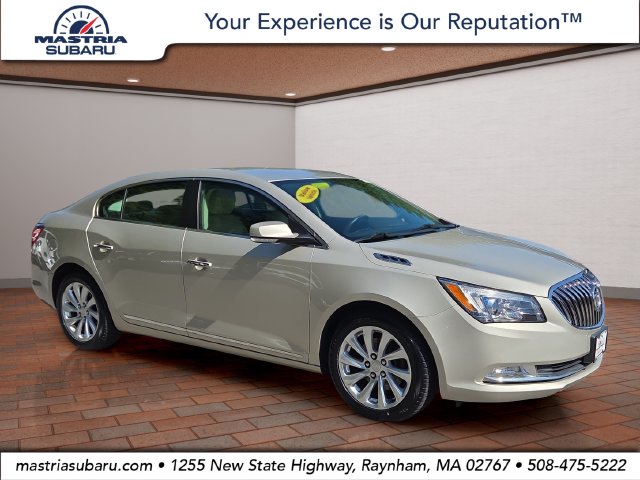 Used 2015 Buick LaCrosse Leather with VIN 1G4GB5G32FF185093 for sale in Raynham, MA