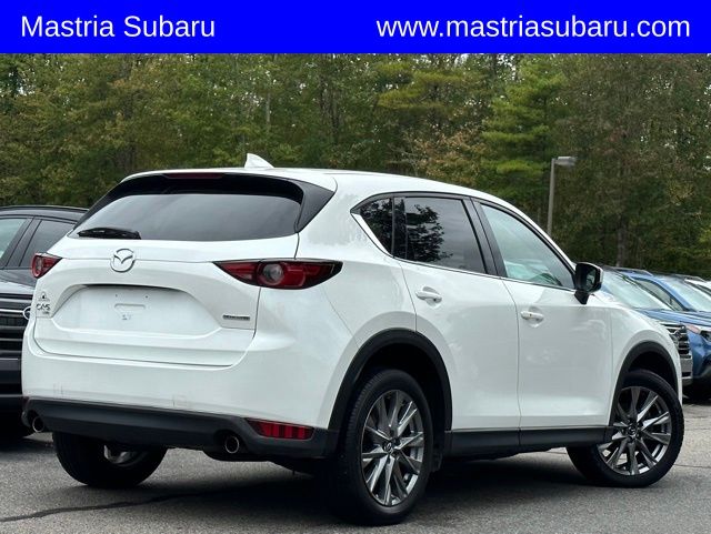 Used 2021 Mazda CX-5 Grand Touring with VIN JM3KFBDM7M0494645 for sale in Raynham, MA