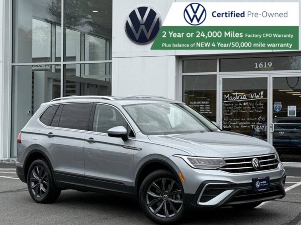 Certified 2022 Volkswagen Tiguan 2.0T SE SUV