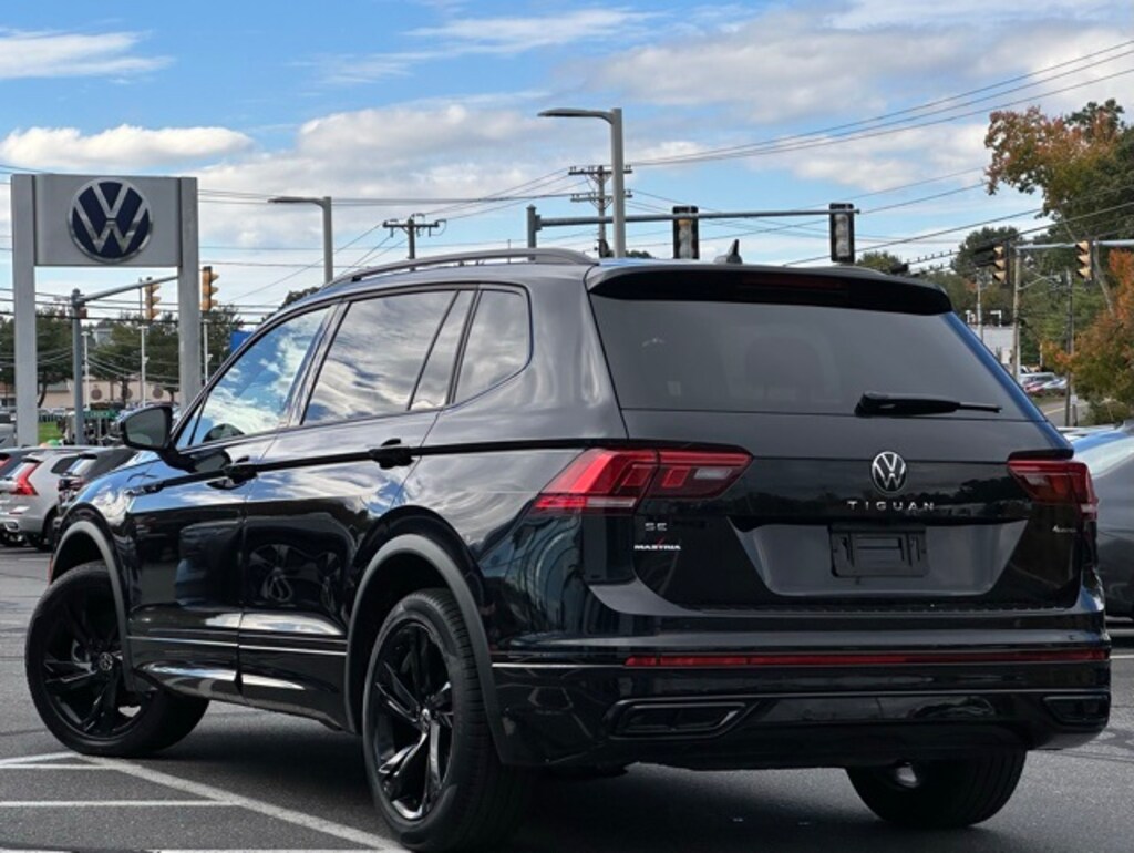 Certified 2024 Volkswagen Tiguan 2.0T SE R-Line Black SUV
