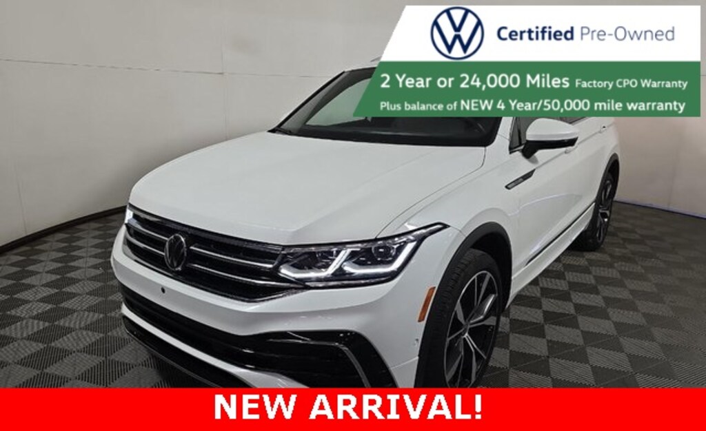 Certified 2024 Volkswagen Tiguan 2.0T SEL R-Line SUV