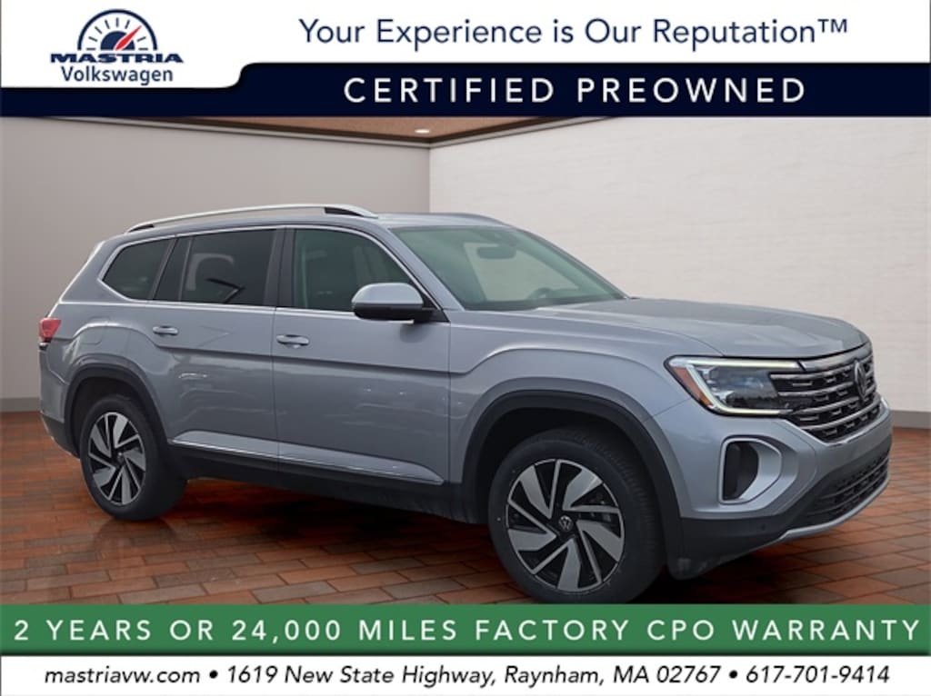 Certified 2024 Volkswagen Atlas 2.0T SEL SUV