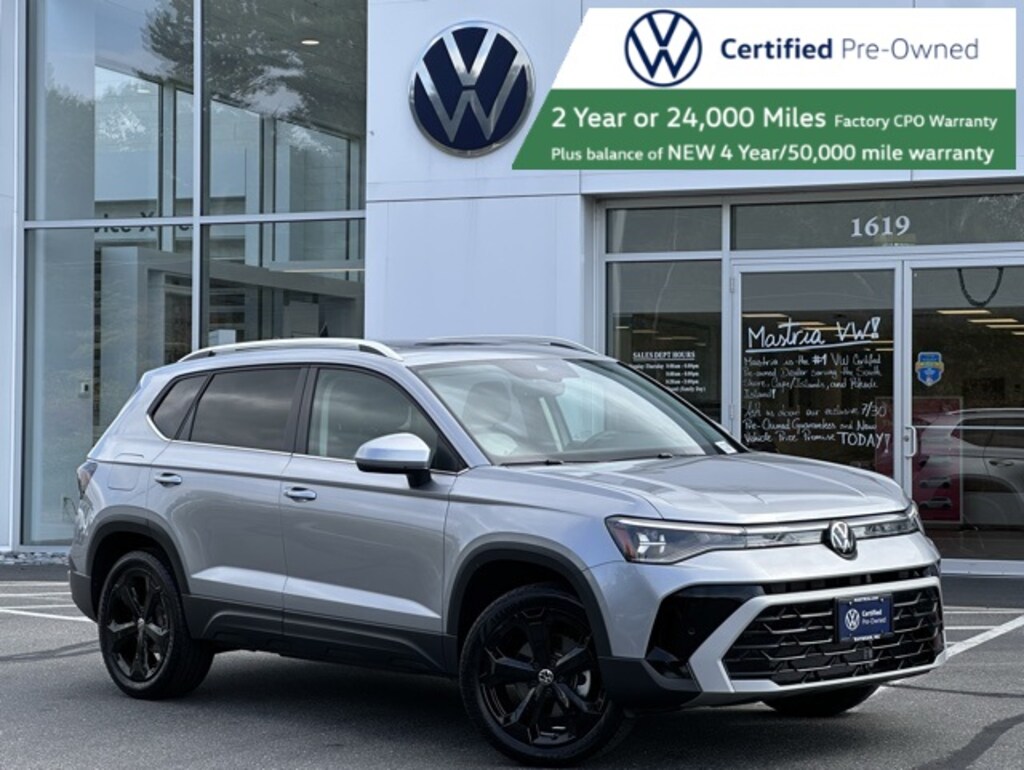 Certified 2025 Volkswagen Taos 1.5T SEL SUV