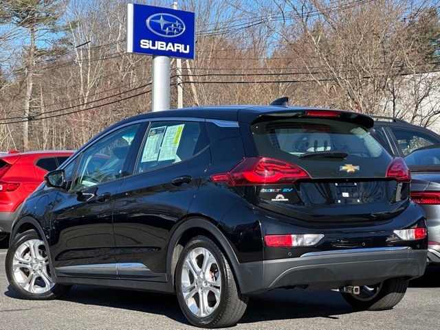 Used 2018 Chevrolet Bolt EV LT with VIN 1G1FW6S00J4119078 for sale in Raynham, MA