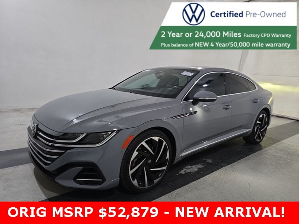Certified 2023 Volkswagen Arteon 2.0T SEL Premium R-Line Sedan