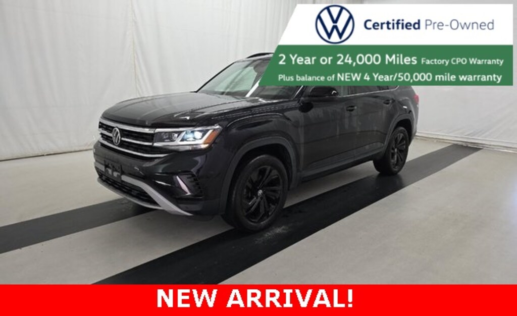 Certified 2022 Volkswagen Atlas 2.0T SE w/Technology SUV