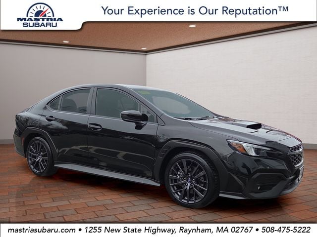 Crystal Black Silica 2023 Subaru WRX Premium AWD Sedan All-Wheel Drive 6-Speed Manual
