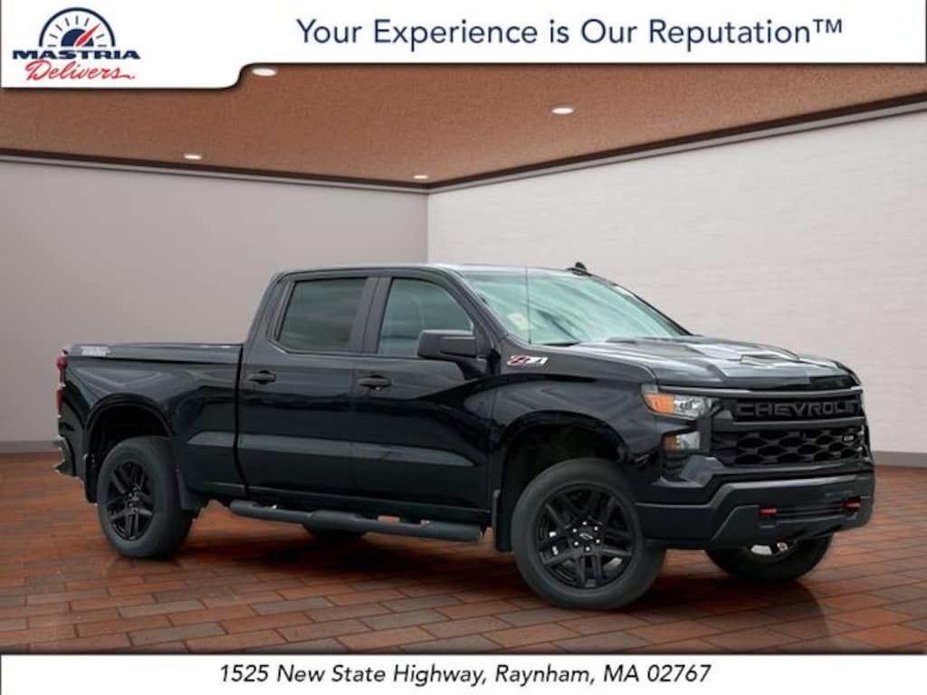 Used 2023 Chevrolet Silverado 1500 Custom Trail Boss Truck Crew Cab