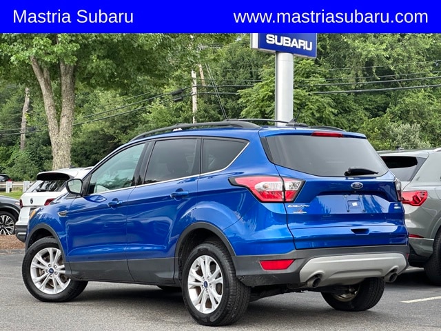 Used 2018 Ford Escape SE with VIN 1FMCU9GD4JUC54069 for sale in Raynham, MA