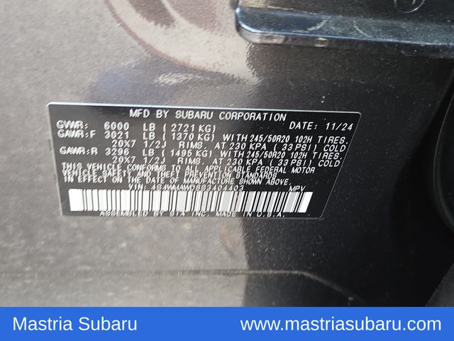 2025 Subaru Ascent Onyx Edition-Touring - Photo 39