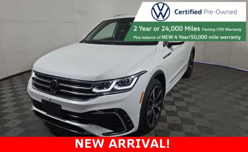 Certified 2024 Volkswagen Tiguan 2.0T SEL R-Line SUV
