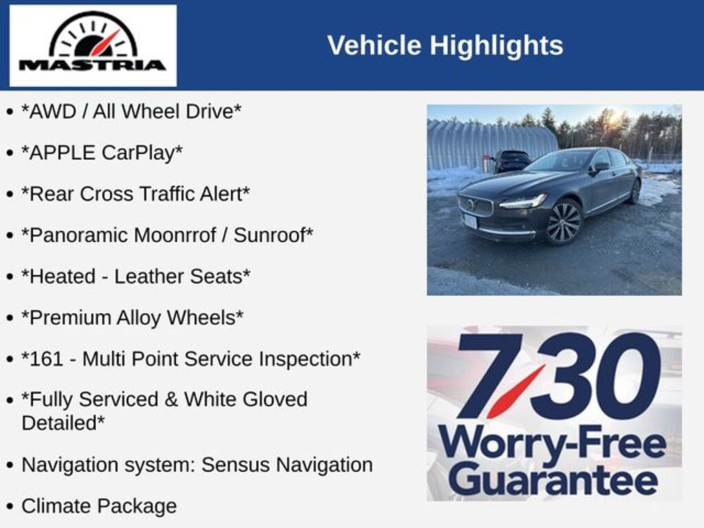 Used 2022 Volvo S90 B6 Inscription Sedan