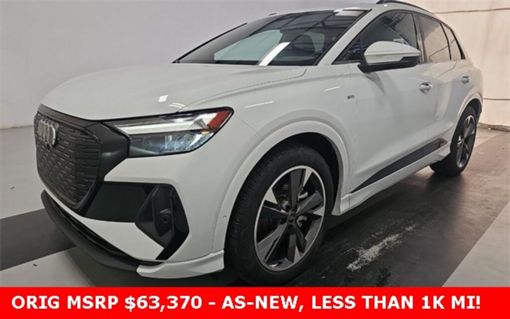 Used 2024 Audi Q4 e-tron Premium Plus Quattro SUV