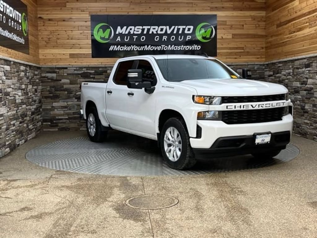 Used 2021 Chevrolet Silverado 1500 Custom Truck Crew Cab