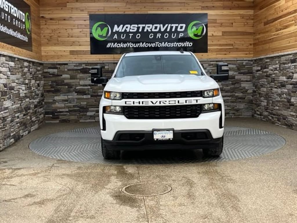 Used 2021 Chevrolet Silverado 1500 Custom Truck Crew Cab