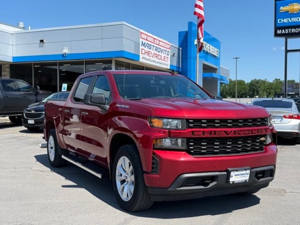Used 2019 Chevrolet Silverado 1500 Custom Truck Crew Cab