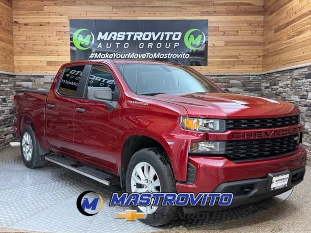Used 2019 Chevrolet Silverado 1500 Custom Truck Crew Cab