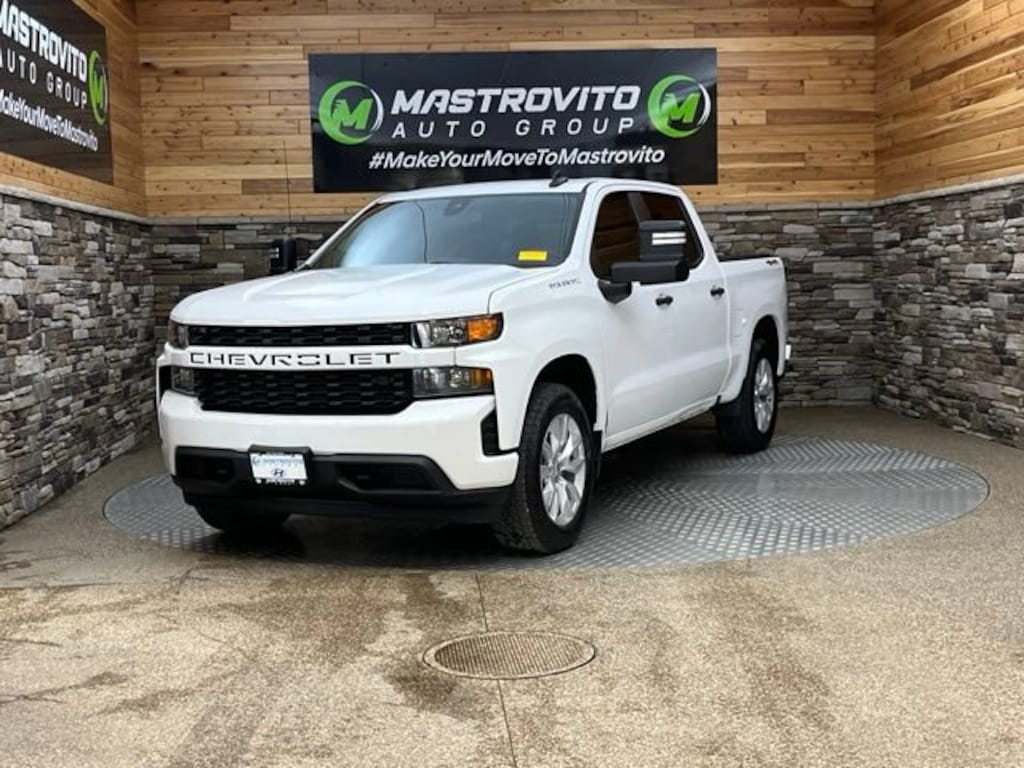 Used 2021 Chevrolet Silverado 1500 Custom Truck Crew Cab
