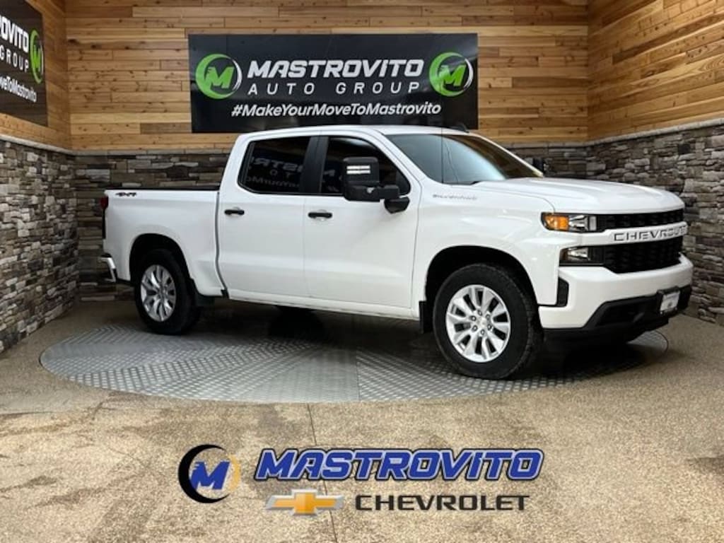 Used 2021 Chevrolet Silverado 1500 Custom Truck Crew Cab