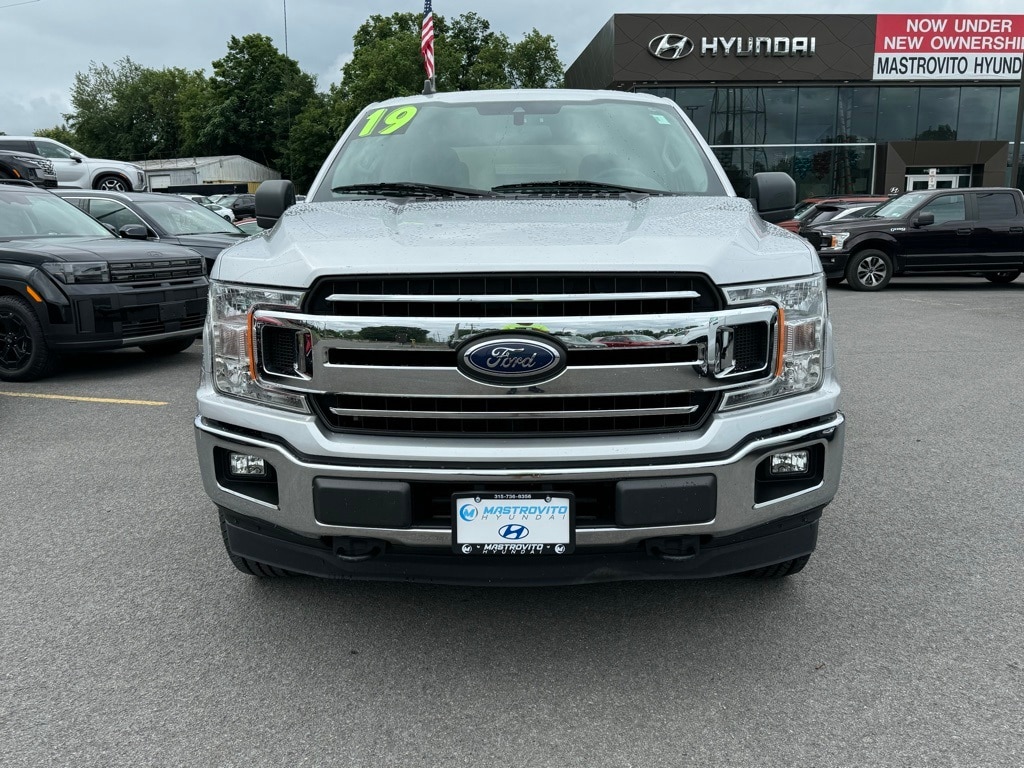 Used 2019 Ford F-150 XLT with VIN 1FTEW1E48KFA82100 for sale in New York Mills, NY