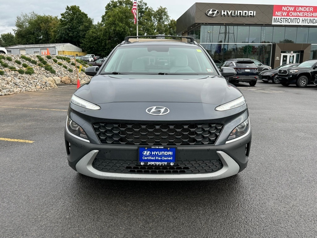 Certified 2022 Hyundai Kona SEL with VIN KM8K6CAB5NU826301 for sale in New York Mills, NY