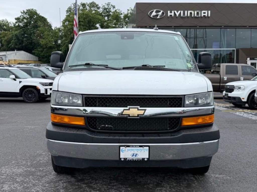 Used 2025 Chevrolet Express Cargo 3500 LT Van Extended Passenger Van