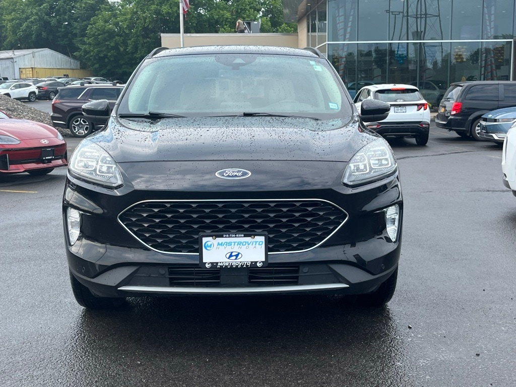 Used 2020 Ford Escape Titanium with VIN 1FMCU9J90LUA20132 for sale in New York Mills, NY