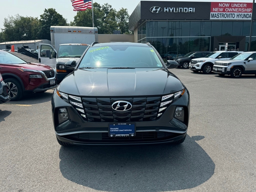 Certified 2022 Hyundai Tucson SEL with VIN 5NMJFCAE9NH095440 for sale in New York Mills, NY