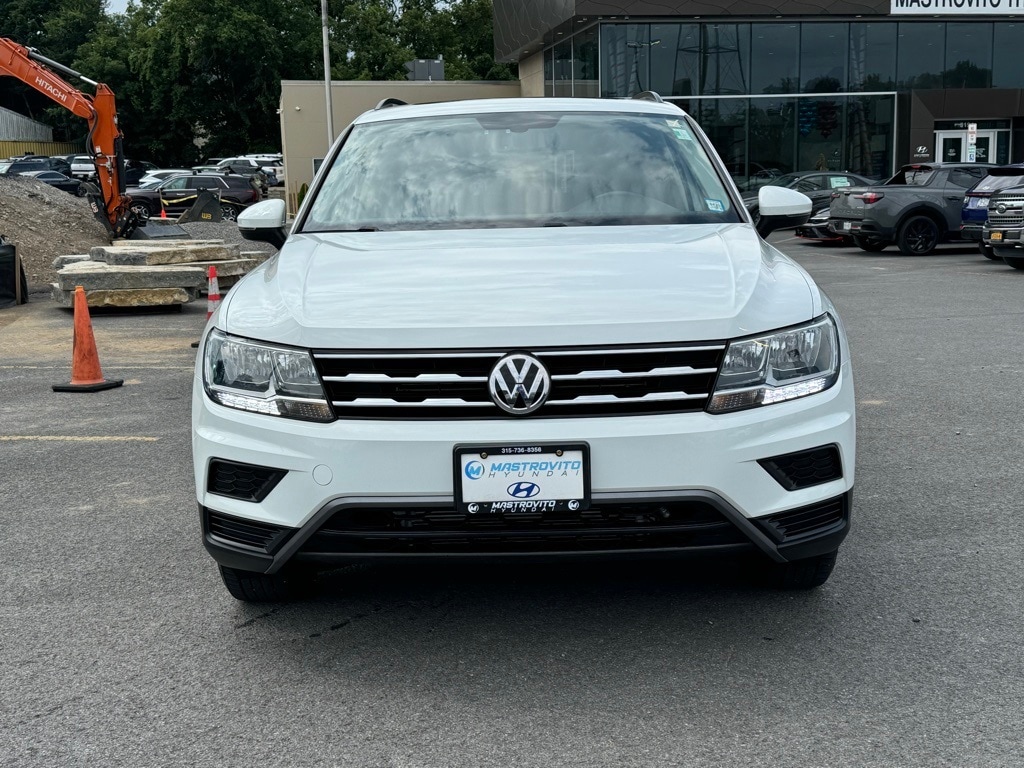 Used 2021 Volkswagen Tiguan SE with VIN 3VV2B7AXXMM074831 for sale in New York Mills, NY