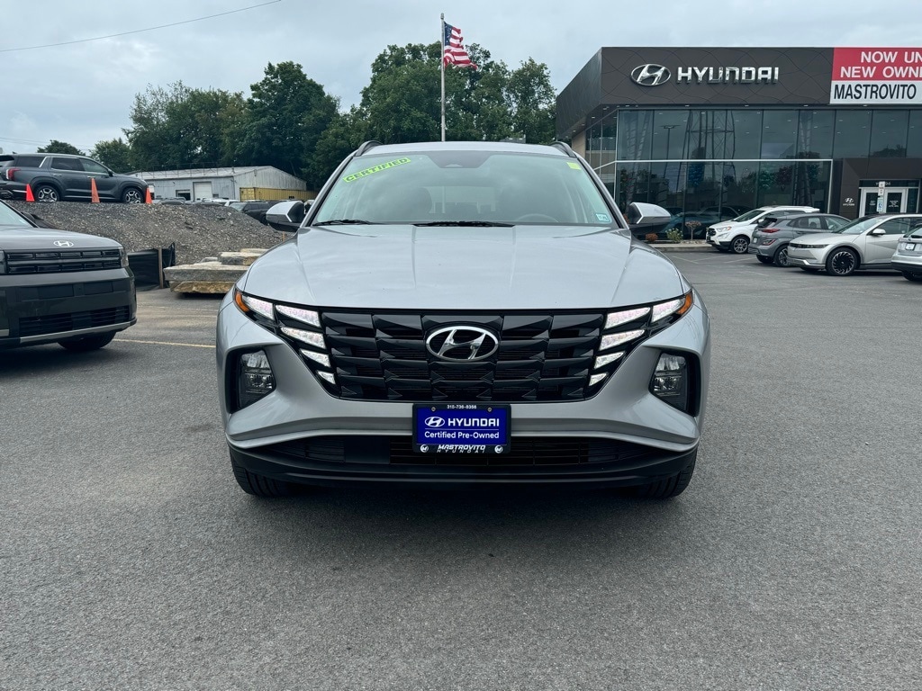 Certified 2022 Hyundai Tucson SEL with VIN 5NMJFCAE7NH152850 for sale in New York Mills, NY