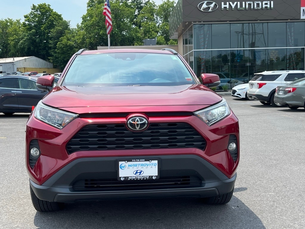 Used 2019 Toyota RAV4 XLE Premium with VIN 2T3A1RFV8KW053326 for sale in New York Mills, NY