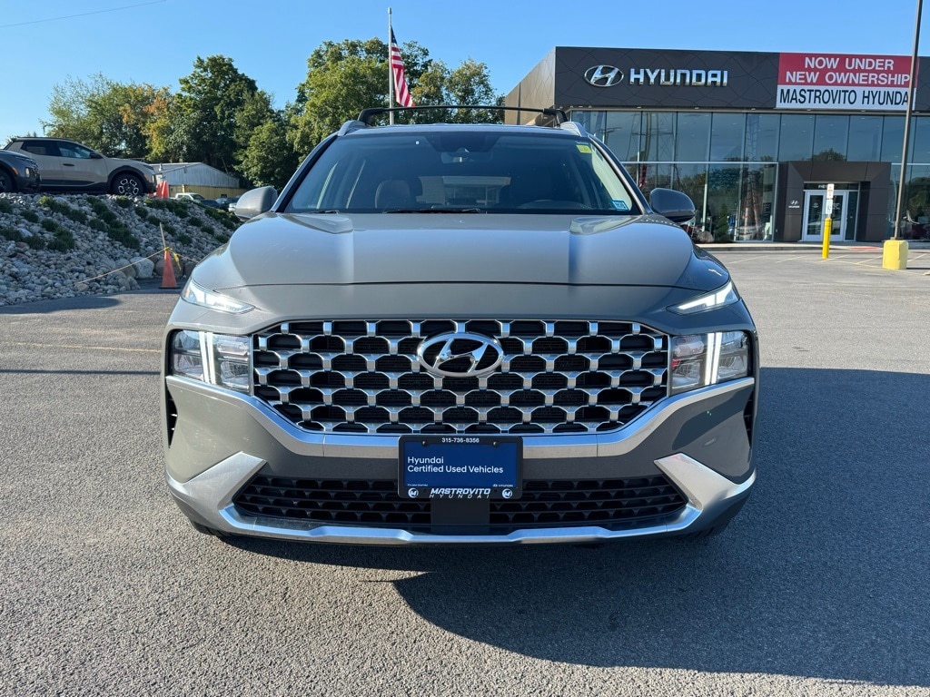 Certified 2022 Hyundai Santa Fe SEL with VIN 5NMS2DAJ3NH429934 for sale in New York Mills, NY