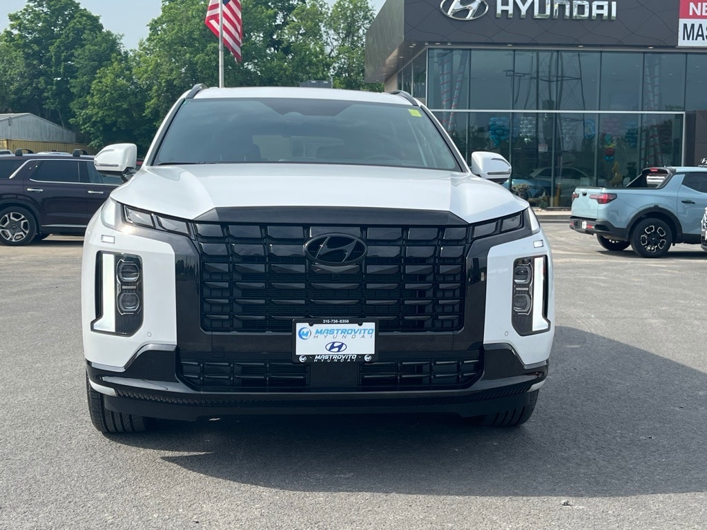 Certified 2024 Hyundai Palisade Calligraphy Night Edition with VIN KM8R7DGE3RU735875 for sale in New York Mills, NY