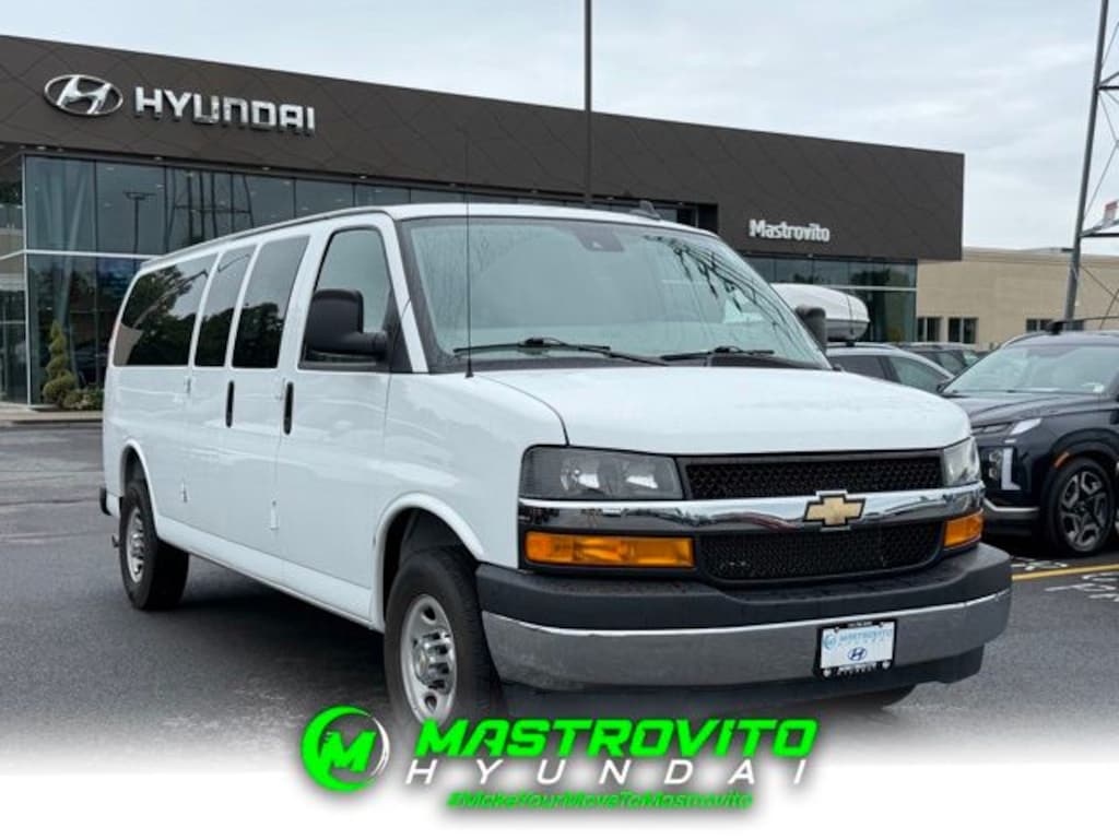 Used 2025 Chevrolet Express Cargo 3500 LT Van Extended Passenger Van