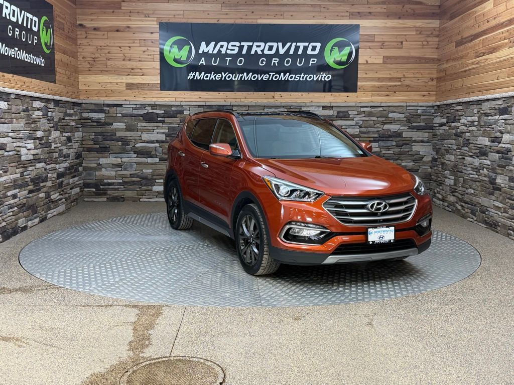 Used 2017 Hyundai Santa Fe Sport 2.0T with VIN 5XYZWDLA7HG384866 for sale in New York Mills, NY