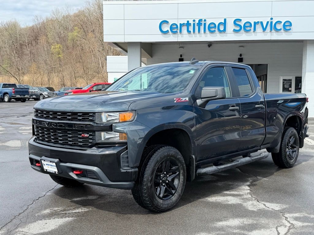 Used 2019 Chevrolet Silverado 1500 Silverado Custom Trail Boss Truck Double Cab