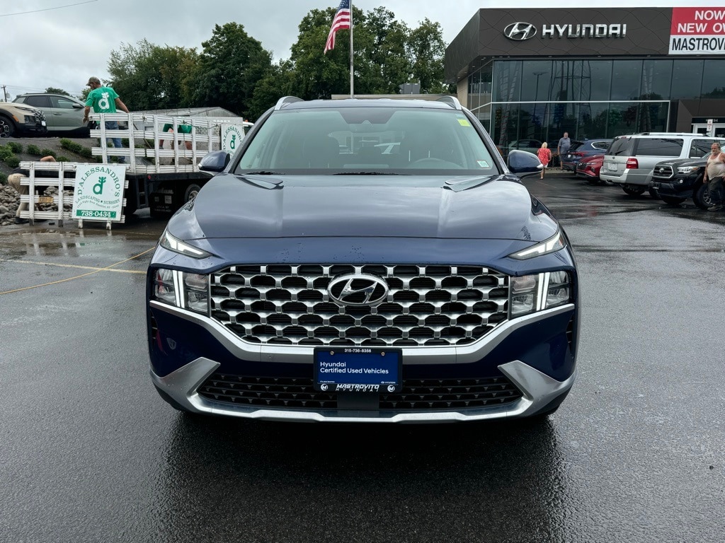 Certified 2022 Hyundai Santa Fe SEL with VIN 5NMS6DAJ5NH404604 for sale in New York Mills, NY