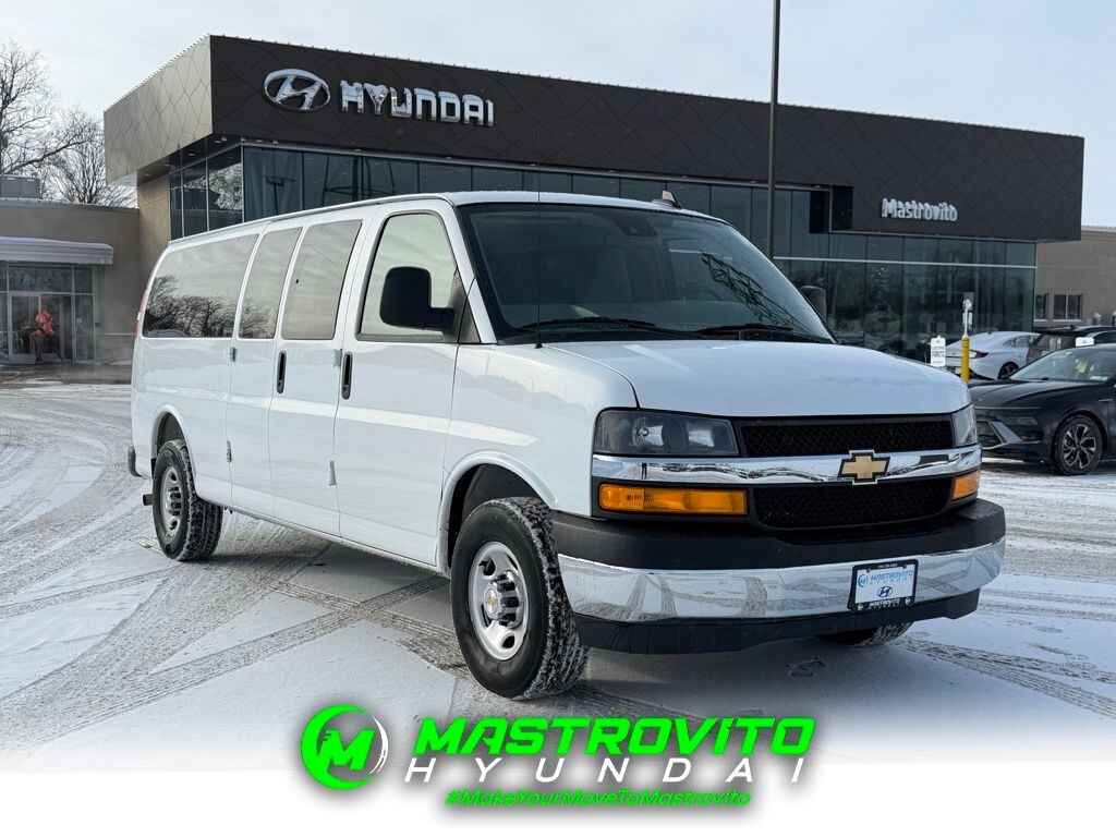 Used 2025 Chevrolet Express Cargo 3500 LT Van Extended Passenger Van