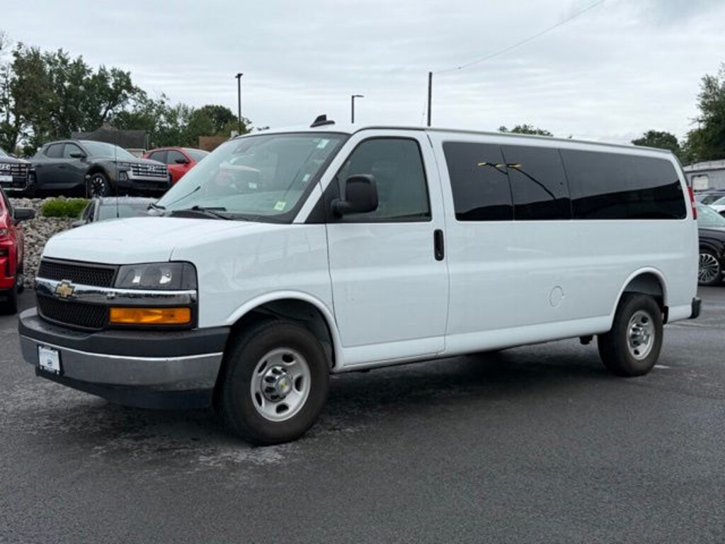 Used 2025 Chevrolet Express Cargo 3500 LT Van Extended Passenger Van