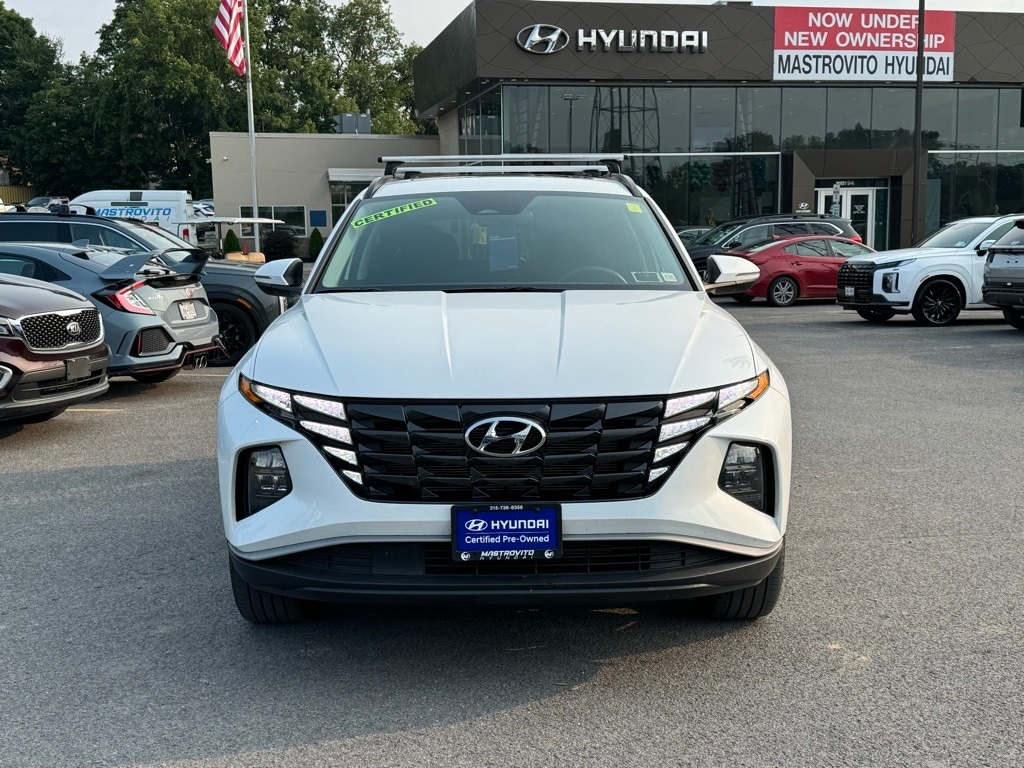 Certified 2022 Hyundai Tucson SEL with VIN 5NMJFCAE3NH047206 for sale in New York Mills, NY