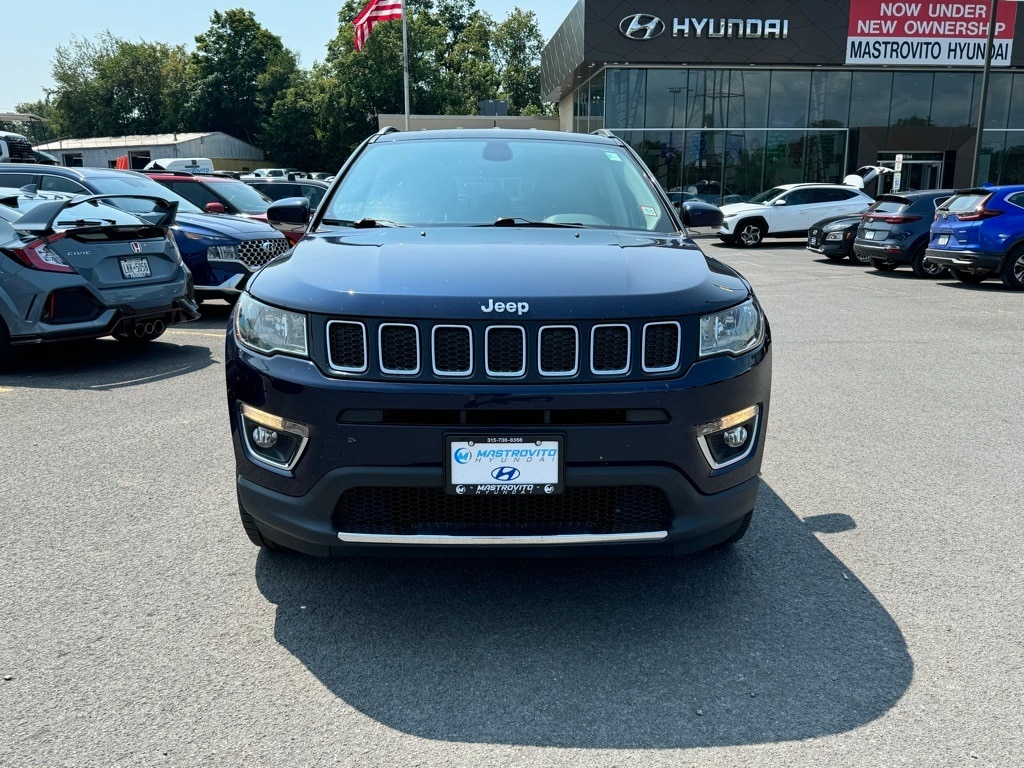 Used 2018 Jeep Compass Limited with VIN 3C4NJDCB9JT175536 for sale in New York Mills, NY